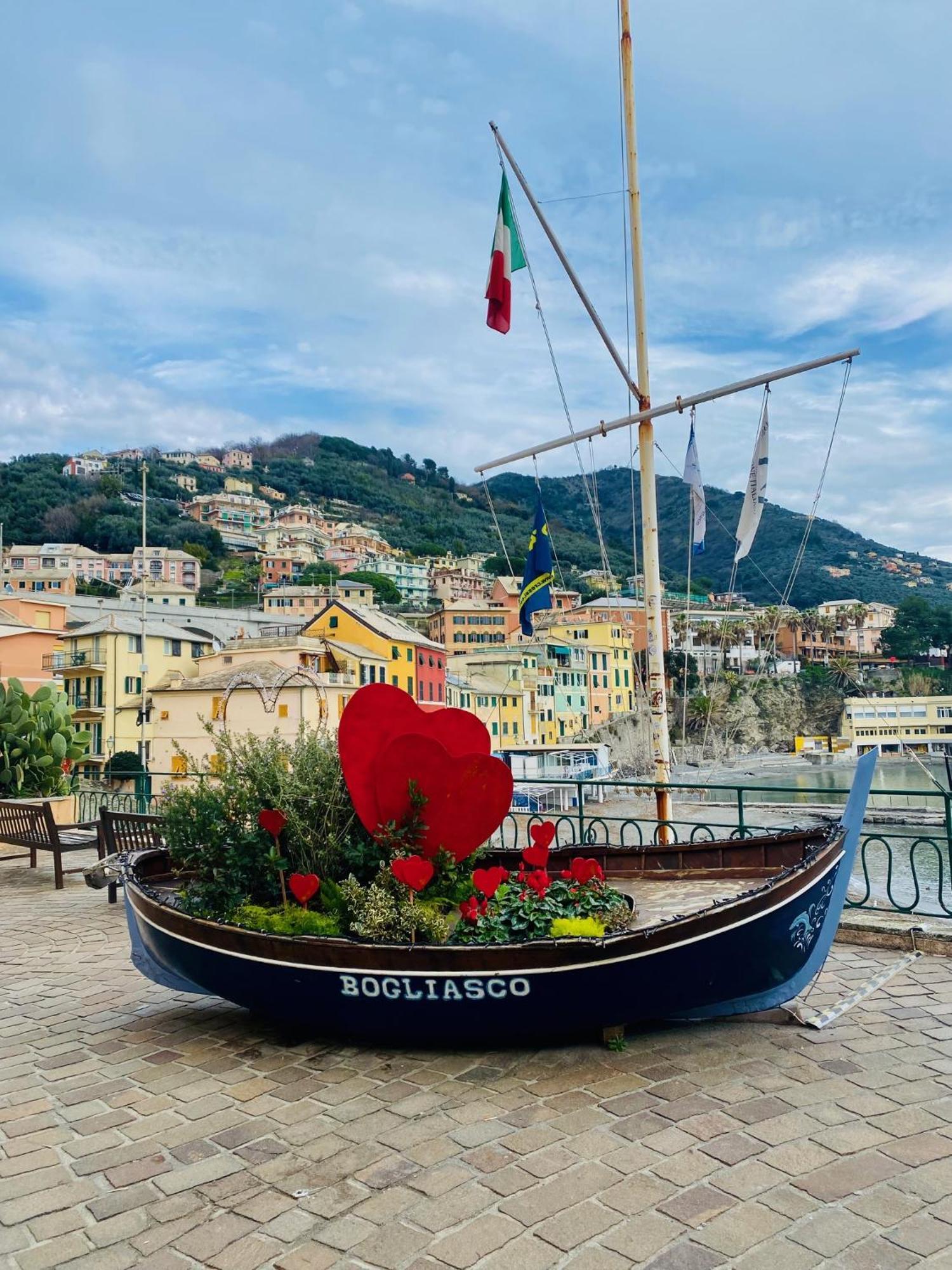 Cav Gli Ulivi di Bogliasco Villa Esterno foto